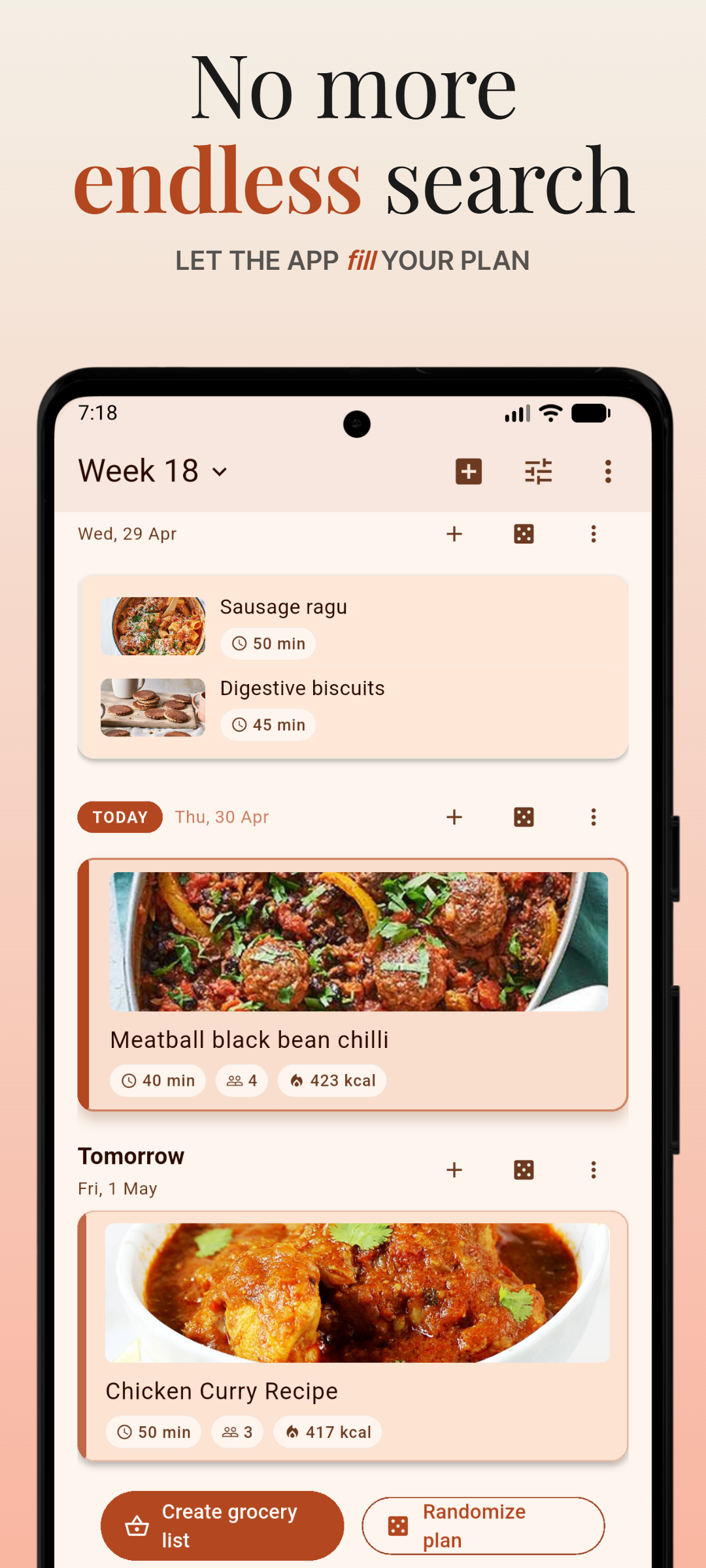 DinnerFlow household sharing screen showing shared recipe library and real-time sync